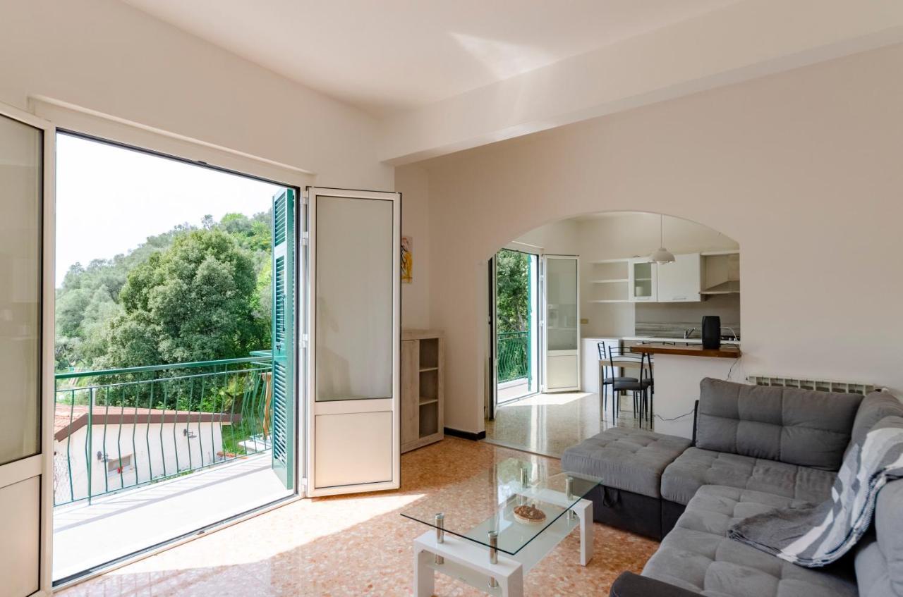 Joivy Family Flat With 3 Balconies, 10 Min To Beach Moneglia Kültér fotó