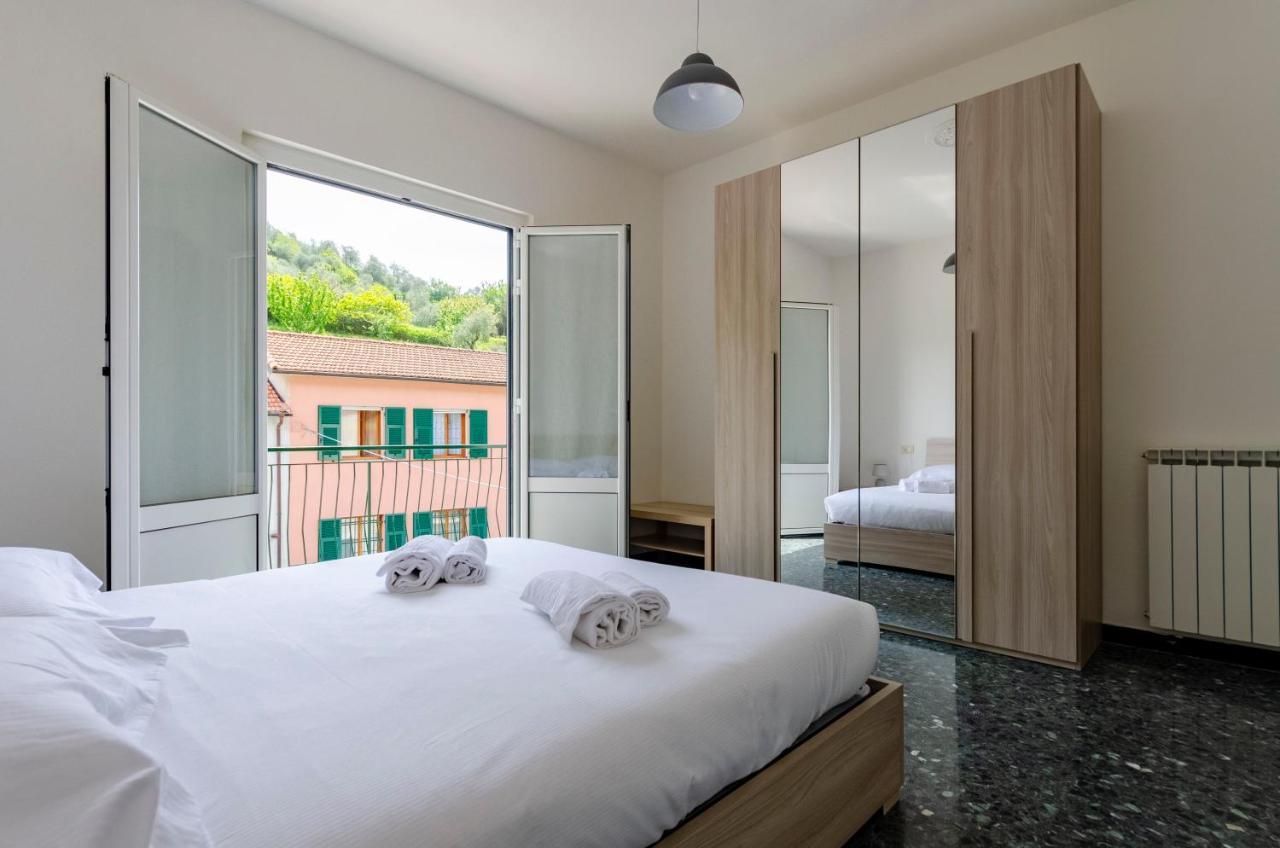 Joivy Family Flat With 3 Balconies, 10 Min To Beach Moneglia Kültér fotó